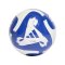 adidas Tiro Club Trainingsball Weiss Blau - weiss