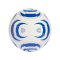 adidas Tiro Club Trainingsball Weiß Blau - weiss