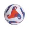adidas Tiro League Trainingsball Weiss Blau Orange - weiss