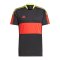 adidas Tiro Trikot kurzarm Schwarz Rot Gelb - schwarz