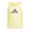 adidas Training BIB Kennzeichnungshemd Kids Gelb - gelb