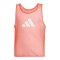 adidas Training BIB Kennzeichnungshemd Kids Rot - rot