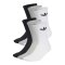 adidas Originals Trefoil Cushion Socken 6er Pack Schwarz - schwarz