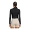 adidas Workout Essentials Knit Zip Through Jacke Damen Schwarz - schwarz
