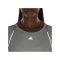 adidas WTR Cropped T-Shirt Damen Grün Grau - gruen