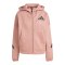 adidas Z.N.E. Kapuzenjacke Damen Pink - rosa