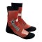 Ballsportdirekt Beachstar Sand Socken Rot - rot