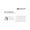 Bauerfeind NBA Sports Compression Support Kniebandage Mehrfarbig - mehrfarbig