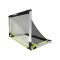 Bazookagoal ALUMINIUM Teleskoptor | 120x75 cm Silber Weiss - schwarz