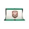 BAZOOKAGOAL PVC 150x90cm | 4 Tore inkl. Druck | white green Minitor Weiß - weiss