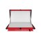 Bazookagoal Teleskoptor | 120x75 cm Rot Weiss - rot
