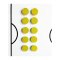 Cawila PRO Rundmagnet 10er Set 30mm Gelb - gelb