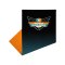 Black Wings Classic Bandana Schwarz - orange