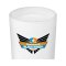 Black Wings Classic Kerze Weiss - weiss