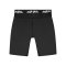 Bucketz 9in Kompression Short Schwarz - schwarz