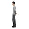 Burocs Knit Sweatshirt Grau - grau