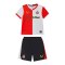 Castore Feyenoord Rotterdam Trikot Set Heim 2025/2026 Rot F072 - rot