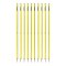 Cawila ACADEMY Slalomstangen 10er Set (33mmx170cm) Gelb - gelb