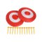 Cawila ACADEMY Spielfeldmarkierung 32x25m | Rot-Weiss | FUNINO Markierungsgurte - rot