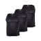Cawila BIB Kennzeichnungshemden 3er Set | Schwarz | Kids - schwarz
