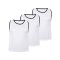 Cawila BIB Kennzeichnungshemden 3er Set | Weiß - weiss