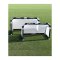 Cawila LIGA Fußball Minitor | Alu Klapptor | 120 x 80cm - silber
