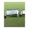 Cawila LIGA Fußball Minitor | Alu Klapptor | 145 x 95cm - silber