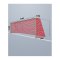 Cawila Tornetz 5,00x2,00m | Tiefe 0,8x1,5m - rot