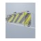 Cawila Tornetz 5,15x2,05m | Tiefe 1,0x1,0m | Maschenweite 12cm | Stärke 4mm | gelb/schwarz - gelb