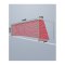 Cawila Tornetz 7,50x2,50m | Tiefe 0,8x2,0m | Maschenweite 12cm | Stärke 4mm | rot - rot