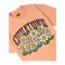 Market Smiley Flower Power T-Shirt F0609 - orange