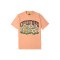 Market Smiley Flower Power T-Shirt F0609 - orange
