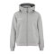 Craft Community 2.0 Logo Damen Kapuzenjacke Grau F950000 - grau