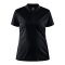 Craft Polo Damen Schwarz - schwarz