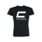 Crossbar Basic T-Shirt Schwarz - schwarz