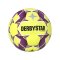 Derbystar Indoor Beta v24 Trainingsball Gelb Lila F590 - gelb