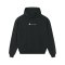 E wie einfach Logo Hoodie Schwarz - schwarz