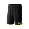 Erima 5-Cubes Short Kids Schwarz Gelb - schwarz