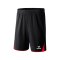 Erima 5-Cubes Short Kids Schwarz Rot - schwarz