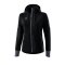 Erima Basic Softshelljacke Damen Schwarz Grau - schwarz