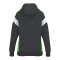 Erima Celebrate 125 Kapuzenjacke Damen Schwarz Fschwarzgreengecko - schwarz