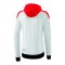 Erima Change by Kapuzenjacke Damen Weiss Rot - weiss