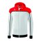 Erima Change by Kapuzenjacke Weiss Rot - weiss