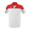 Erima Change by Poloshirt Weiss Rot - weiss