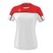 Erima Change by T-Shirt Damen Weiss Rot - weiss