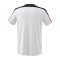 Erima Change by T-Shirt Weiss Schwarz - weiss