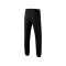 Erima Classic Team Hose mit Bündchen Schwarz - schwarz