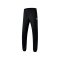 Erima Classic Team Hose mit Bündchen Schwarz - schwarz