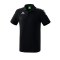 Erima Essential 5-C Poloshirt Kids Schwarz Weiss - Schwarz