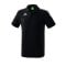 Erima Essential 5-C Poloshirt Schwarz Weiss - Schwarz